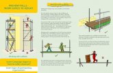 Working with scaffolds WORK SAFELY AT HEIGHT ......PREVENT FALLS - Working with scaffolds WORK SAFELY AT HEIGHT Insert ‘Campaign slogan’ or ‘General safety statement’ Insert