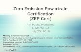 Zero-Emission Powertrain Certification Procedures Workshop Presentation.pdfemission powertrain • Gradeability needs, acceleration requirements, max speed, range on work cycle, impacts
