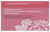 Guidance for Centre Internal Verification Procedures...2. Requirements for internal verification 3 3. Role of the internal verifier 3 4. Responsibilities of the internal verifier 4