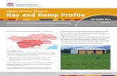 Upper Hunter Region Hay and Hemp Profile · Upper Hunter Region Hay and Hemp Profile This profile identifies important hay and hemp resources, critical agricultural industry features,