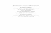 Time-frequency Analysis of Musical Rhythm · 2008-10-30 · Time-frequency Analysis of Musical Rhythm 5 Scalograms, percussion scalograms, and rhythm In this section we brieﬂy review