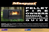 PELLET FIRE - gdainfo.com Manuals/Pellet... · Pellet Feed/Pellet Size: The pellet feed system is designed to handle a wide range of pellet sizes up to a maximum of 10 mm diameter.