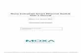 Moxa’s Industrial Smart Ethernet Switch User's Manual · 2018-04-16 · Moxa Industrial Smart Ethernet Switch User’s Manual Edition 1.0, ... Your Authorized Distributor is: Controller