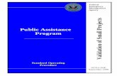 Public AssistanceProgram Validation of Small …...Validation of Small Projects Overview 3 9570.6 SOP – Project Validation OVERVIEW This SOP describes the action taken by the applicant