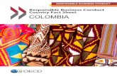 Responsible Business Conduct Country Fact Sheet COLOMBIAmneguidelines.oecd.org/RBC-LAC-country-fact-sheet-Colombia.pdf · 4 │ RESPONSIBLE BUSINESS CONDUCT COUNTRY FACT SHEET - COLOMBIA