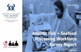 Atlantic Fish + Seafood Processing Workforce Survey Report...Fish Processing Labourer Top key occupations cited by employers. Atlantic Seafood Workforce Survey Findings | June 2018