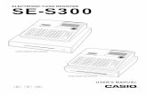 User's manual - Support | Home | CASIO · 2013-05-20 · Welcome to CASIO Cash Register! Congratulations upon your selection of a CASIO Electronic Cash Register, which is designed