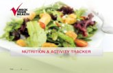 NUTRITION & ACTIVITY TRACKER v1.pdf · Nutrition & Activity Tracker This record is designed to help you recognize and manage how you eat and how active you are. Keep it with you all