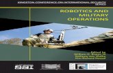 Robotics and Military Operations · 2018-05-30 · robotics and autonomous systems that enhance soldier effectiveness may offer attractive investment opportu-nities for developing