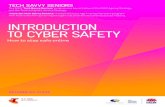 Tech Savvy Seniors Victorian Tech Savvy Seniors ... · INTRODUCTION TO CYBER SAFETY How to stay safe online BEGINNERS GUIDE TECH SAVVY SENIORS The NSW ‘ Tech Savvy Seniors ’ program