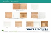 Cabinets | Door Styles · Hometown Series. Millbrook Maple (Stain) Millbrook (Paint) Alto. MDF (Paint) ... Smooth Standard Panel (Included) Beadboard Trim. Cabinets | Island Details