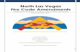 North Las Vegas Fire Code Amendments and Fire... · 2018-10-30 · North Las Vegas Fire Code Amendments Adapted to 2018 IFC including various NFPA Standards Effective February 4,