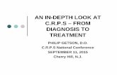 AN IN-DEPTH LOOK AT C.R.P.S – FROM DIAGNOSIS TO TREATMENTrsds.org/wp-content/uploads/2015/06/Getson-In-Depth-CRPS.pdf · AN IN-DEPTH LOOK AT C.R.P.S – FROM DIAGNOSIS TO TREATMENT
