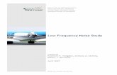 Low Frequency Noise Study - MITweb.mit.edu/aeroastro/partner/reports/proj1/lfnreport... · 2008-08-08 · Final Report PARTNER Low-frequency Noise Study Kathleen K. Hodgdon, Anthony