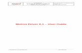 Motion Driver 6.0 User Guide Export/Supplier Content/invensense-1428/pdf/invensense... The Invensense