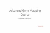 advanced gene mapping coursemath.ucdenver.edu/~spaul/empty/hostedfiles/... · • Chi-square test of independence • Gains power with assumption that the two loci are independent