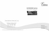 FXS Analog IP Gateways - vocoip.com · 2019-12-05 · GXW4200 Series FXS Analog IP Gateways QuickStart Guide 1297 Beacon Street, 2nd Floor Brookline, MA 02446, USA Tel : +1 (617)