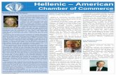 Hellenic Americanhellenicamerican.cc/wp-content/uploads/2014/11/Chamber-News-Letter-2014.pdf · Hellenic – American Chamber of Commerce 2014 ... achievement in your lives and careers.