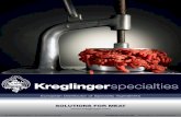 specialties - Kreglinger...SOLUTIONS FOR MEAT specialties European Distributor of Specialty Ingredients T: +32 (0)3 22 22 020 – F: +32 (0)3 22 22 080 Kreglinger Europe NV – Grote