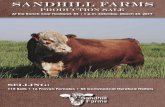 Production Sale - Amazon Web Servicesorsd-web.s3.amazonaws.com/sandhill/web/sandhill19_lr.pdf · Lots 1-4, 6, 7 and 20. These bulls will be marked. All of the lots in the sale will