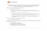 CAPÍTULO TÉCNICO, TÉRMINOS DE REFERENCIA (REQUEST FOR … · 2019-07-02 · Compensar con certificación CONTE, trabajo en alturas y ser competente para realizar trabajos eléctricos