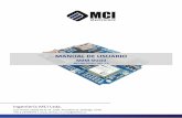MANUAL DE USUARIO - MCI Electronics...La M2M Shield basa su funcionamiento en los módulos L80-M39 y Quectel M66, los cuales son de bajo consumo eléctrico. Compatible con Arduino