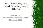 Workers Rights and Strategies in Chinaeconomia.unam.mx/deschimex/cechimex/chmxExtras/document...The new working class in FDI factories in China Since the early 80s, mobile population