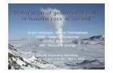 Stimulation of geothermal wells in basaltic rock in Icelandengine.brgm.fr/web-offlines/conference-Stimulation_of... · 2008-05-22 · ENGINE Workshop June 2006 Stimulation of geothermal