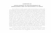 CHAPTER III DEVELOPMENT OF MICROFINANCE IN BANGLADESH …shodhganga.inflibnet.ac.in/bitstream/10603/11219/9/09_chapter 3.pdf · DEVELOPMENT OF MICROFINANCE IN BANGLADESH AND ITS RELEVANCE