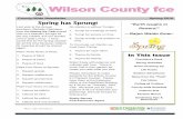 Wilson County fce - University of Tennessee · Wilson County fce President I hope everyone is enjoying our mild winter months. Spring is just around the corner so invite someone to