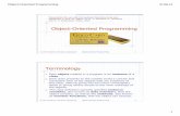 Object-Oriented Programming - Lehmancomet.lehman.cuny.edu/sfakhouri/teaching/cmp/cmp338/Wiley... · 2017-04-18 · Object-Oriented Programming 3/18/14 2 Goals ! Robustness " We want