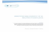annotated bibliography of ib-related studies (2018) · Annotated bibliography of the IB -related studies in 2018 Popușoi, S. & Holman, A. 2 Introduction The main objective of this
