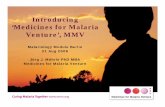 Introducing ‘Medicines for Malaria Venture’, MMV · Drug Development for Neglected Diseases 1975 – 1999 • 1’393 new drugs were made available to the public by the pharmaceutical
