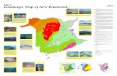 Landscape Map of New Brunswick · 2018-09-02 · Landscape Map of New Brunswick 15 13 1 11 5 12 7 8 2 10 16 14 3 4 9 17 6 Department of Natural Resources Minerals, Policy and Planning