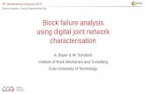 Block failure analysis using digital joint network …...4 Analytical Stereographic projection Key Block Theory Numerical UDEC (2D) / 3DEC (3D) DDA UnWedge Etc. Introduction Discontinuity