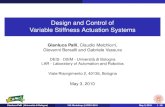 Design and Control of Variable Stiffness Actuation …Design and Control of Variable Stiffness Actuation Systems Gianluca Palli, Claudio Melchiorri, Giovanni Berselli and Gabriele