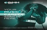 MUSIC CAREER - Gamma Music Institute · Anywhere you find a dynamic music city, you’ll find a BIMM college. Whether you choose to study in London, Brighton, Birmingham, Bristol,