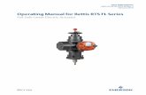 Operating Manual for Bettis RTS FL Series...User Instructions MAN-02-04-60-0352-EN Rev. 3 February 2019 Operating Manual for Bettis RTS FL Series Fail-Safe Linear Electric Actuator