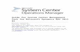 Guide for System Center Management Pack for … · Web viewGuide for System Center Management Pack for Microsoft Dynamics NAV 2013 R2 Microsoft Corporation Published: October 2013