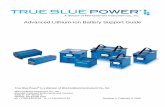 Advanced Lithium-ion Battery Support Guide · 2020-02-18 · Advanced Lithium-ion Battery Support Guide True Blue Power® is a division of Mid-Continent Instrument Co., Inc. Mid-Continent
