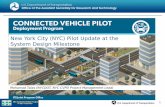 New York City (NYC) Pilot Update at the System …...U.S. Department of Transportation 1 Mohamad Talas (NYCDOT, NYC CVPD Project Management Lead) New York City (NYC) Pilot Update at