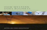 HOW WESTERN DOES BUSINESS - WAPA · 2019-07-26 · HOW WESTERN DOES BUSINESS 2 Except for the Navajo Generating Station entitlement, the power facilities from which Western sells