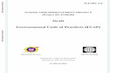 Draft Environmental Code of Practices (ECoP)documents.worldbank.org/curated/en/526231468047784852/... · 2016-07-14 · Draft Environmental Code of Practices Power Grid Improvement