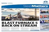 4 5 Blast Furnace 5 · by hundreds of Tata Steel employees and contractors, Port Talbot’s iconic Blast Furnace 5 (BF5) comes back to full ... the planning stage, with many items