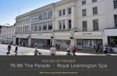HOUSE OF FRASER 76-86 The Parade | Royal Leamington Spabulkloader.prd.pl.artirix.com.s3.amazonaws.com/e0b... · HOUSE OF FRASER ROYAL LEAMINGTON SPA Investment Summary • Royal Leamington