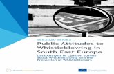 SEE2020 SERIES Public Attitudes to Whistleblowing in South ...rai-see.org/wp-content/uploads/2017/04/2017-04-10... · Public Attitudes to Whistleblowing in South East Europe FOREWORD
