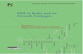 FDI IN INDIA AND ITS GROWTH LINKAGES · FDI-enabled plants in India are spread across various states with relatively high concentration in Maharashtra, Gujarat, Tamil Nadu, Karnataka