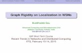 Graph Rigidity on Localization in WSNs · 2015-02-21 · Graph Rigidity on Localization in WSNs Buddhadeb Sau Advanced Computing and Microelectronics Unit Jadavpur University, Kolkata,