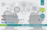 BIR ANNUAL CONGRESS 2015 · 2017-09-19 · bir annual congress 2015 4–5 november 2015 venue: royal college of general practitioners, 30 euston square, london cpd: 16 credits (applied