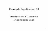 Example Application 10 Analysis of a Concrete Diaphragm Wallitasca-downloads.s3.amazonaws.com/.../applied-examples/Diaphrag… · Diaphragm Wall . 2 Cross section through diaphragm
